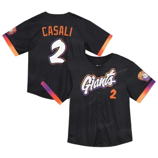 Toddler Limited Anthracite Curt Casali San Francisco Giants 2025 City Connect Jersey