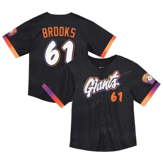 Toddler Limited Anthracite Trenton Brooks San Francisco Giants 2025 City Connect Jersey