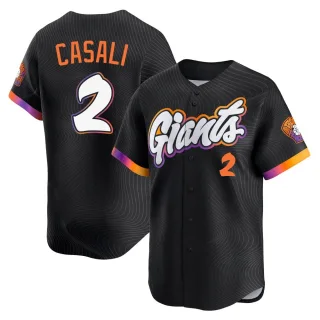 Youth Limited Anthracite Curt Casali San Francisco Giants 2025 City Connect Jersey
