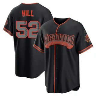 Youth Limited Black Turner Hill San Francisco Giants Alternate Stadium Jersey