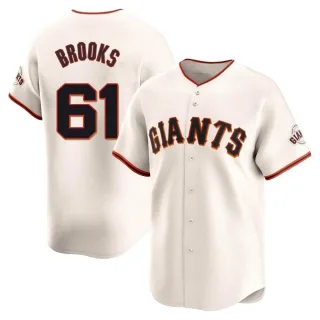 Youth Limited Cream Trenton Brooks San Francisco Giants Home Jersey