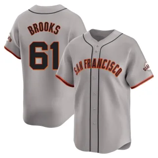 Youth Limited Gray Trenton Brooks San Francisco Giants Away Jersey