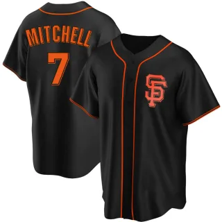 Youth Replica Black Kevin Mitchell San Francisco Giants Alternate Jersey