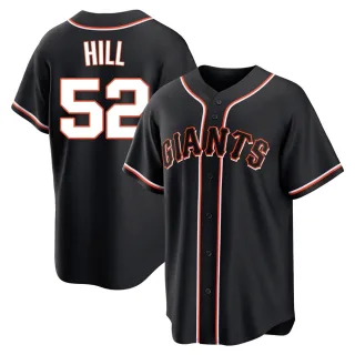 Youth Replica Black Turner Hill San Francisco Giants Fashion Out Jersey