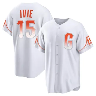 Youth Replica White Mike Ivie San Francisco Giants 2021 City Connect Jersey